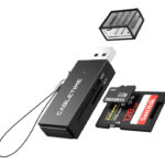 CABLETIME card reader CT-ASD3-PB για SD & micro SD