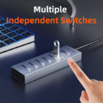 CABLETIME USB hub CT-HUBU7-AG