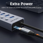 CABLETIME USB hub CT-HUBU7-AG