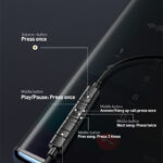 USAMS earphones με μικρόφωνο US-SJ482