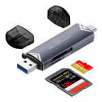 POWERTECH card reader PT-1343 για SD & micro SD