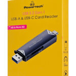 POWERTECH card reader PT-1343 για SD & micro SD