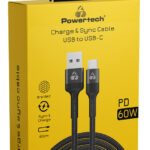 POWERTECH καλώδιο USB σε USB-C PTR-0129
