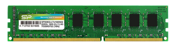 SILICON POWER μνήμη DDR3L UDIMM SP008GLLTU160N02