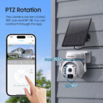 SECTEC smart ηλιακή κάμερα ST-515C-3M-5W