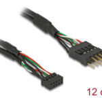 DELOCK καλώδιο USB 2.0 10-pin 2mm σε 2.54mm 41977