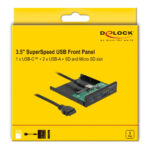 DELOCK front panel 64058