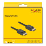 DELOCK καλώδιο DisplayPort 2.1 80493 8K/60Hz 4K/120Hz 40 Gbps