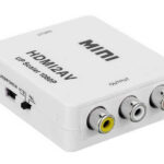 POWERTECH HD Video Converter CAB-H082 από HDMI σε 3x RCA