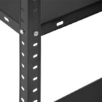 HOME USE μεταλλική ραφιέρα HUH-0200 με 4 ράφια