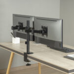 BRATECK βάση γραφείου LDT66-C024 για 2 οθόνες 17"-32"