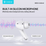 CELEBRAT earphones με θήκη φόρτισης WD03