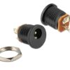 DELOCK Installation socket DC 2.5 x 5.5mm