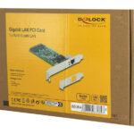 DELOCK κάρτα επέκτασης PCI σε 1x RJ45 Gigabit 88084