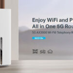 TP-LINK Router NX510V με θύρα τηλεφώνου