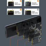 CABLETIME θήκη για M.2 NVMe/SATA SSD CT-SSD03-AG tool free