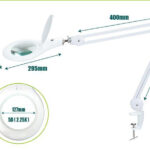 PROSKIT μεγεθυντικός φακός MA-1209LI με σφιγκτήρα