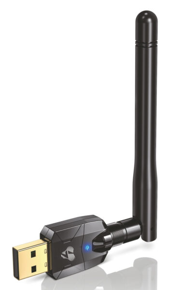 POWERTECH USB Bluetooth 5.4 αντάπτορας PT-1385 με εμβέλεια έως 100m