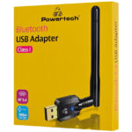 POWERTECH USB Bluetooth 5.4 αντάπτορας PT-1385 με εμβέλεια έως 100m