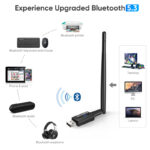 POWERTECH ασύρματος USB αντάπτορας δικτύου & Bluetooth 5.3 PT-1386