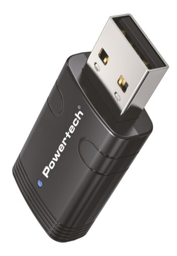 POWERTECH ασύρματος USB αντάπτορας δικτύου & Bluetooth 5.3 PT-1387