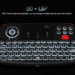 RIITEK ασύρματο mini πληκτρολόγιο i4