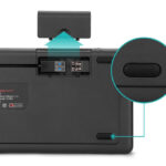 RIITEK ασύρματο πληκτρολόγιο Mini K18+ με touchpad