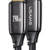 USAMS καλώδιο USB-C σε USB-C US-SJ580
