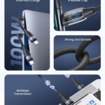 USAMS καλώδιο USB-C σε USB-C US-SJ633