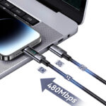 USAMS καλώδιο Lightning σε USB-C US-SJ672