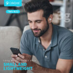 CELEBRAT earphones με θήκη φόρτισης TWS-W32