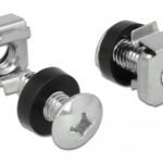 DELOCK σετ βίδες με παξιμάδια 42420 για rack