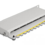 DELOCK patch panel 66871 για καμπίνα δικτύου 10"/0.5U