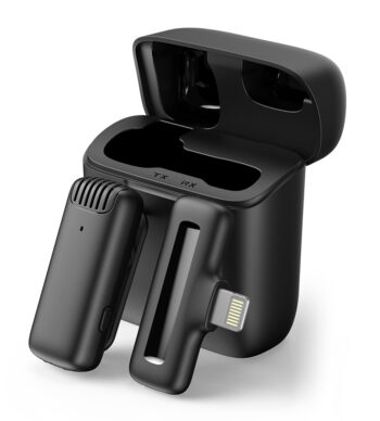 APEXEL ασύρματο μικρόφωνο APL-MIC013 με θήκη φόρτισης