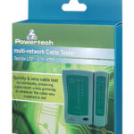 POWERTECH tester καλώδια δικτύου & τηλέφωνου CAB-N044 για RJ11/RJ12/RJ45