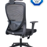 POWERTECH καρέκλα γραφείου PT-1390 με μπράτσα και ανάκλιση