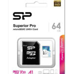 SILICON POWER κάρτα μνήμης microSDXC Superior Pro