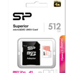 SILICON POWER κάρτα μνήμης microSDXC Superior