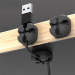 POWERTECH οργανωτής καλωδίων σιλικόνης TIES-028