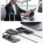 USAMS power bank CD228 με 2x καλώδια