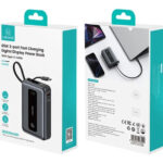 USAMS power bank CD243 με καλώδιο USB-C