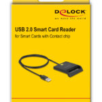 DELOCK card reader 91724 για smart card