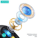 USAMS earphones με θήκη φόρτισης UG26