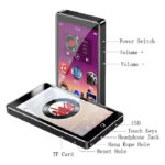 RUIZU MP3 player Η1 με οθόνη αφής 4"