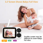 HELLOBABY ενδοεπικοινωνία μωρού HB2033 με κάμερα & οθόνη 3.2"