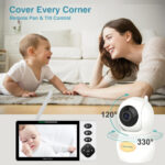 HELLOBABY ενδοεπικοινωνία μωρού HB6084L με κάμερα & οθόνη 5.5"