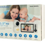 HELLOBABY ενδοεπικοινωνία μωρού HB6084L με κάμερα & οθόνη 5.5"