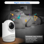 HELLOBABY ενδοεπικοινωνία μωρού HB6241 με κάμερα & οθόνη 4"