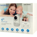 HELLOBABY ενδοεπικοινωνία μωρού HB6241 με κάμερα & οθόνη 4"