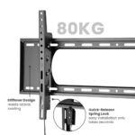 BRATECK επιτοίχια βάση LP73-48T για τηλεόραση 43"-90"